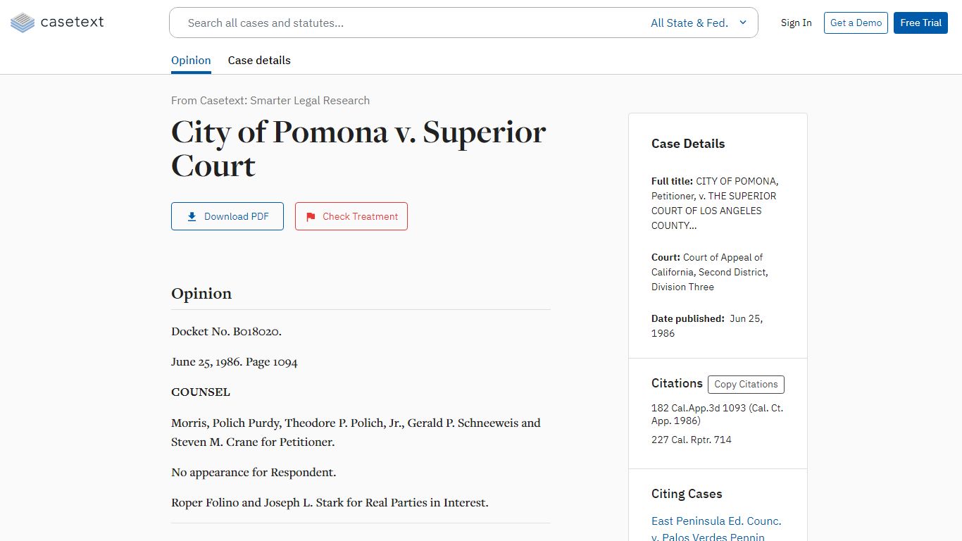 City of Pomona v. Superior Court - casetext.com